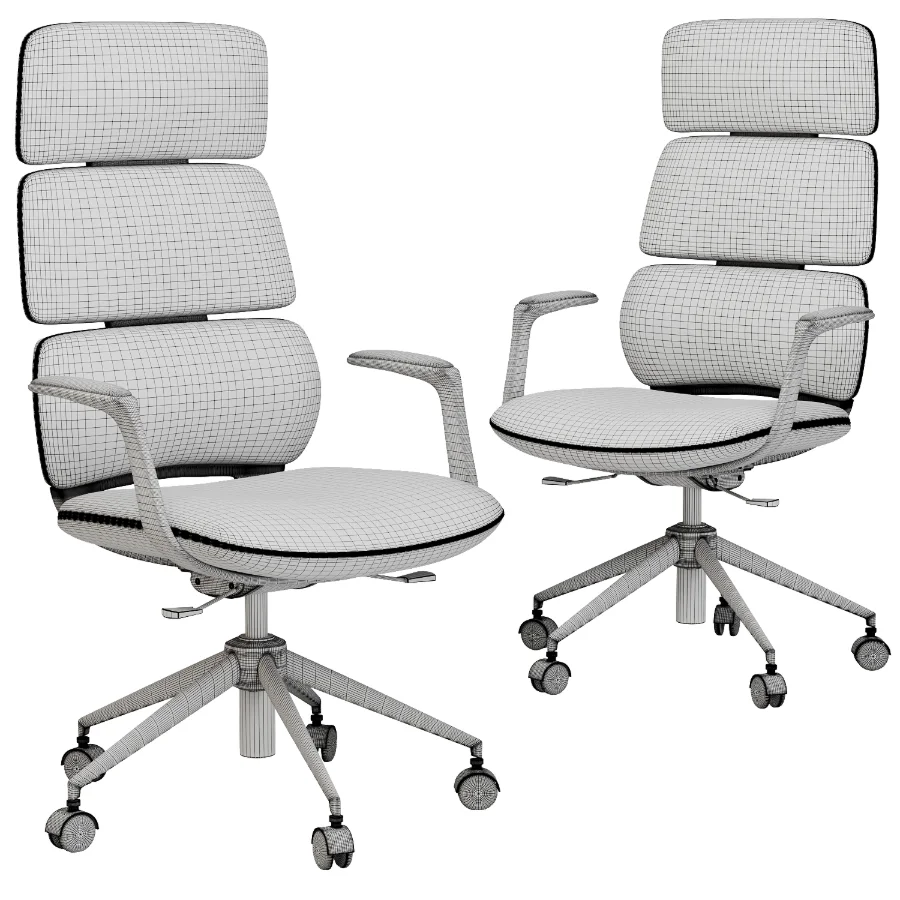 Vegan Leather Office Chair - Image 5