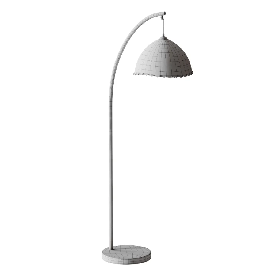 Bamboo Floor lamp - Image 9