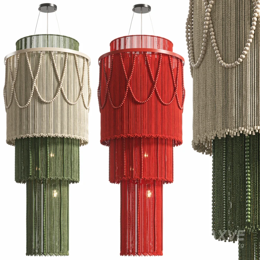 Подвесной светильник Cascade EDL Red - Image 2