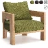 Warhol Iroko Nature Outdoor Armchair - Thumbnail 1