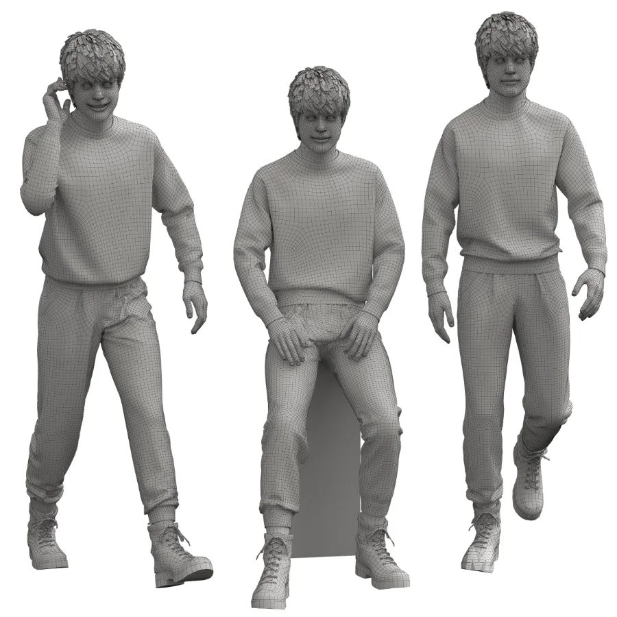 Casual Man wear a Sweatshirt - Image 4