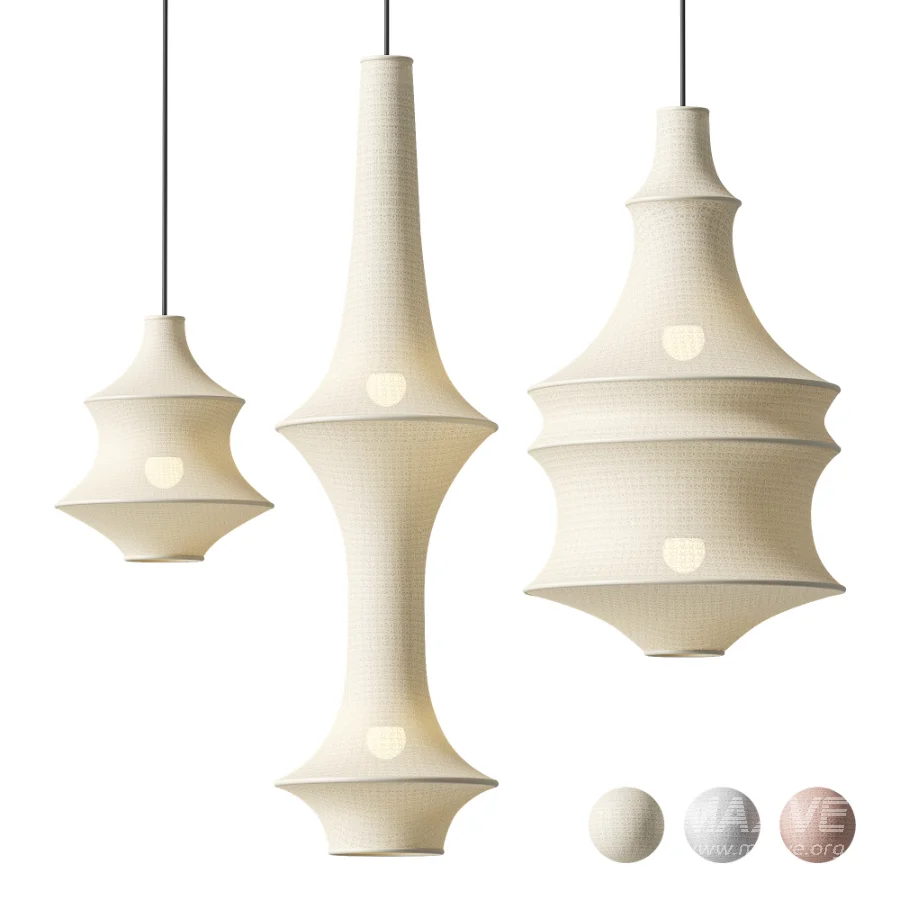 Crochet Pendant Lamps by Hamimi Design - Image 1