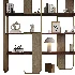 Decorative Shelves-Rack Set 7-Leila - Thumbnail 3