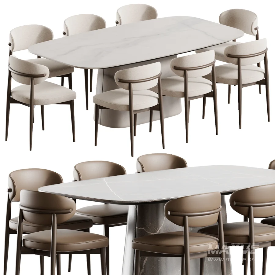 Dining set 03 - Image 1