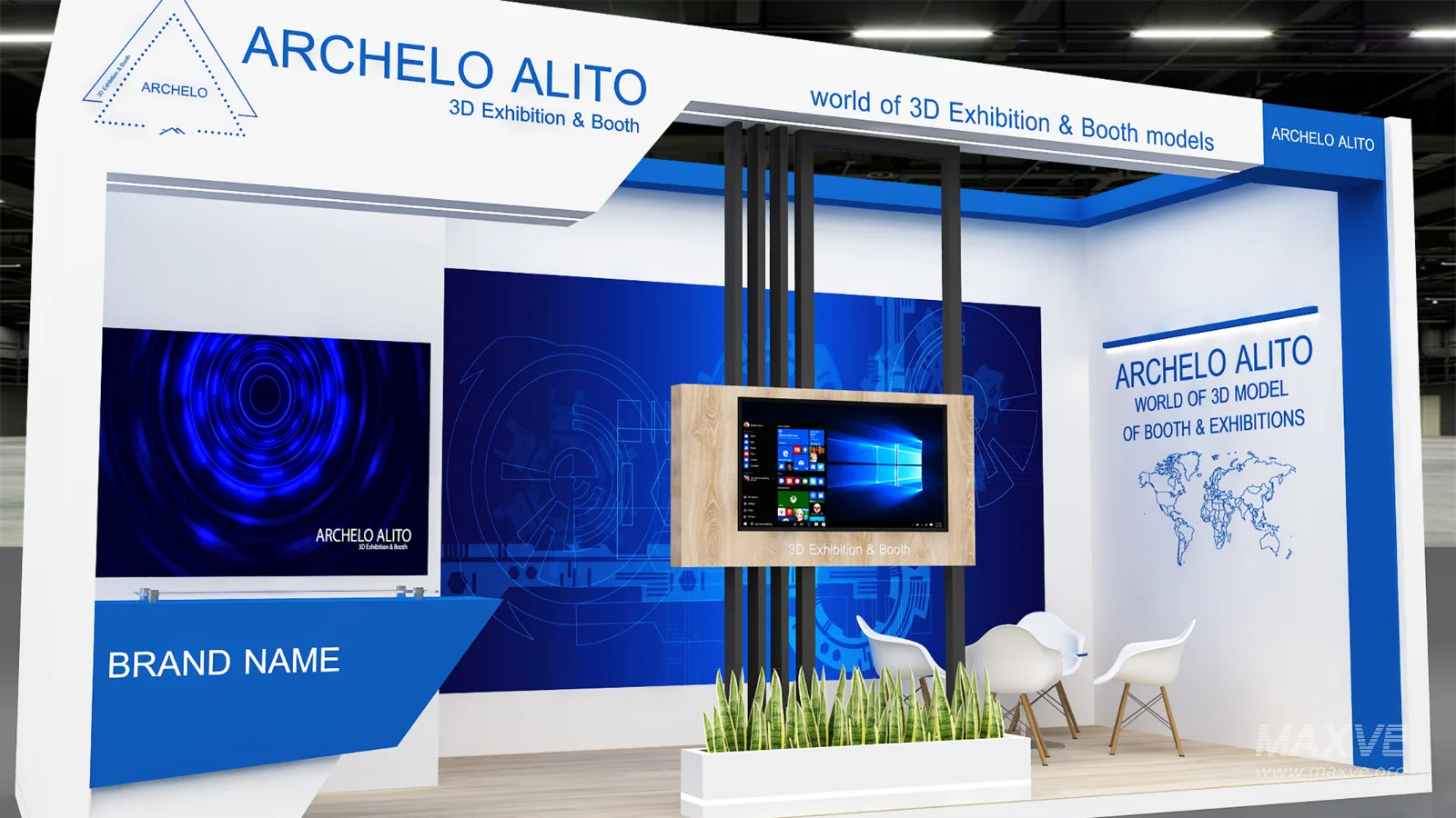 3D Exhibition Booth Model - Image 4