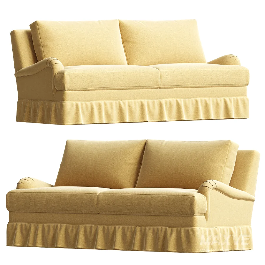 Aurora Ruffle Sofa - Image 4