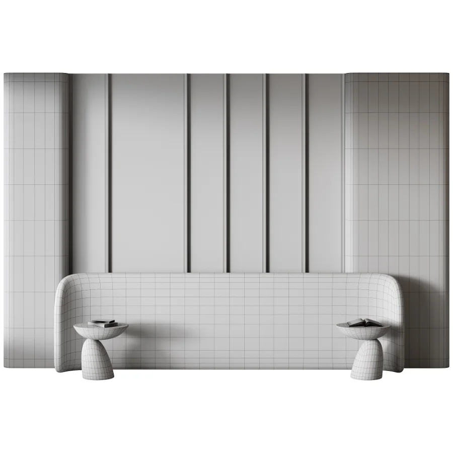 3D-панель у изголовья кровати 4 - Image 3