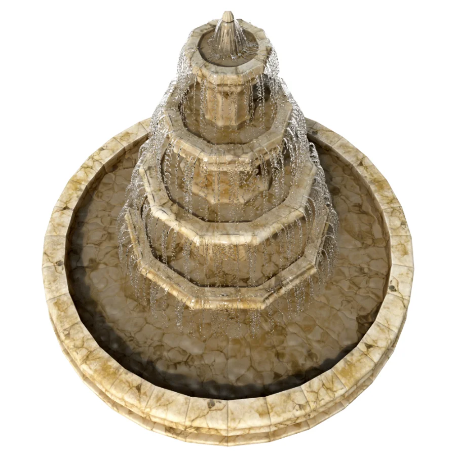 Classic Garden Fountain 01 - Image 3