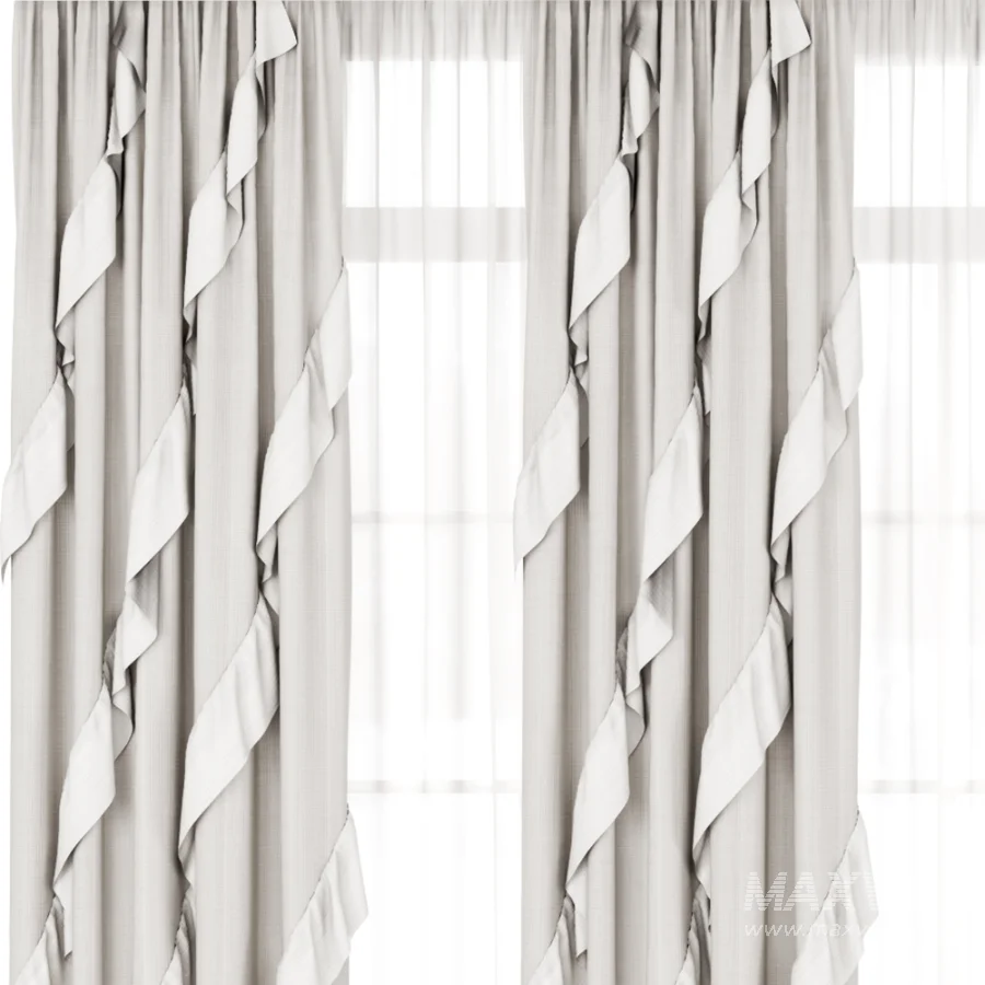 Silk and Cotton-Curtain Set 104 - Image 4