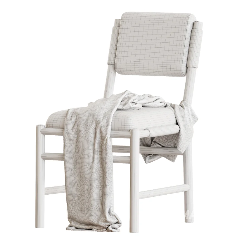 Piper Solid Ash Dining Chair - Image 7