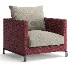 Ray Outdoor Fabric Armchair - Thumbnail 2