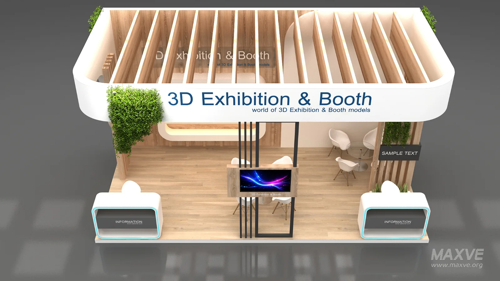 stall booth 3d - Image 2