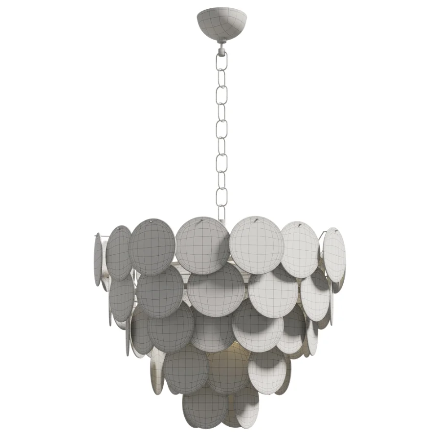 Chandelier Disk 57 murano lamp - Image 2