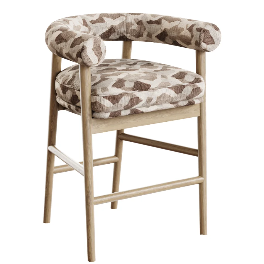 Spara Performance Vegan Leather Counter Stool - Image 1