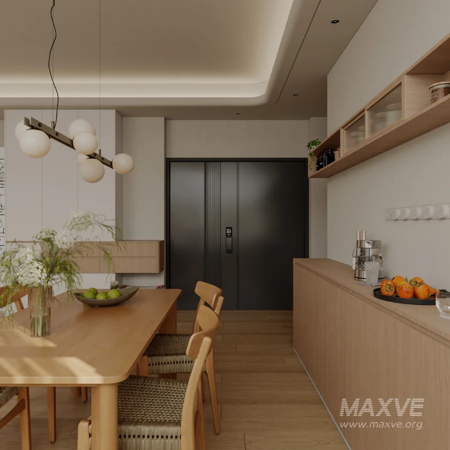 Modern living and dining room bedroom - Image 11