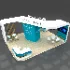 booth 3d model - Thumbnail 3