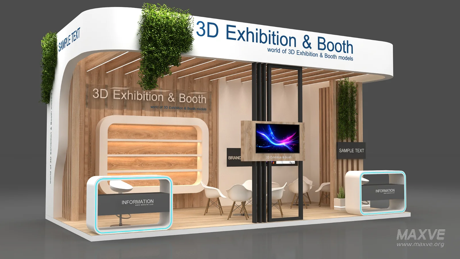 stall booth 3d - Image 3