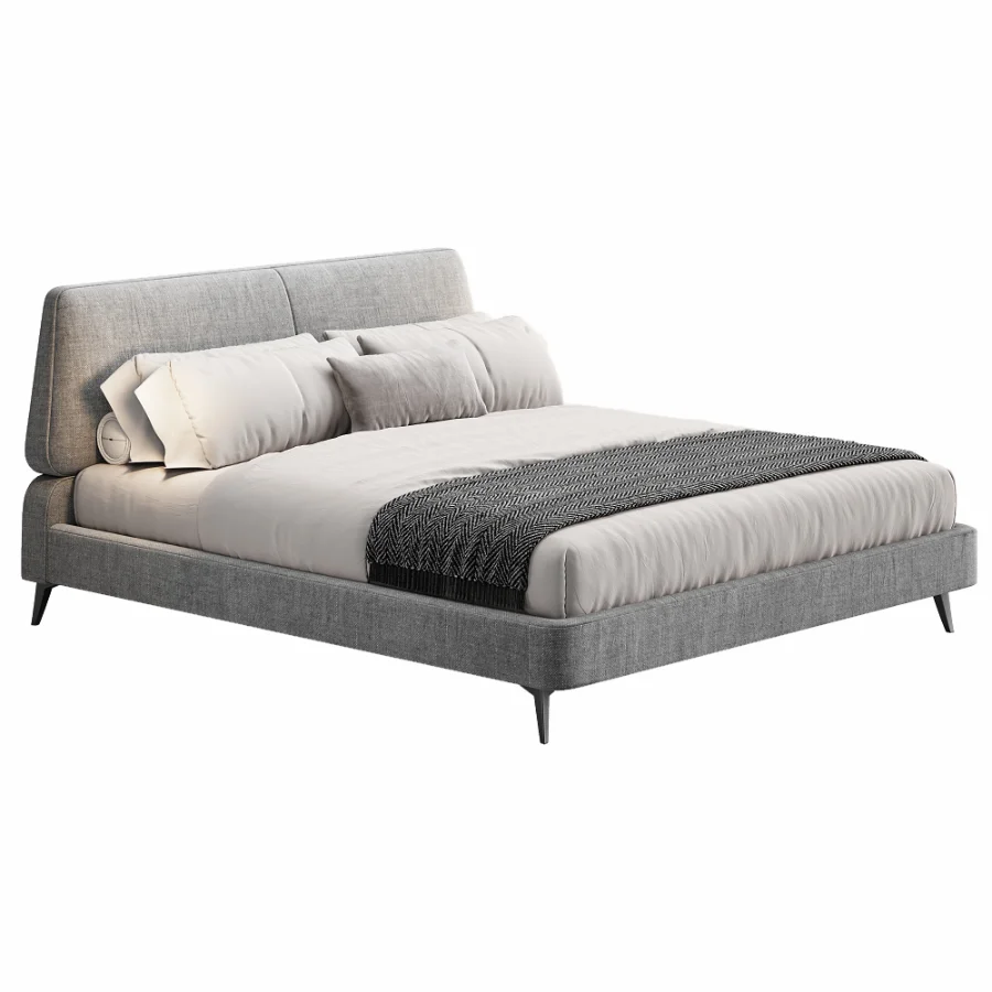 Contemporary Double Bed By POESY - Image 2