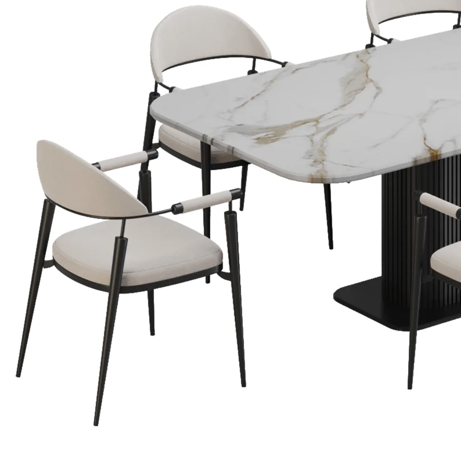 Dinning chair and table339 - Image 6