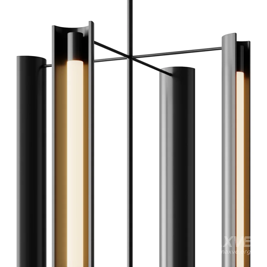 Carson Four Light Tall Pendant - Image 7