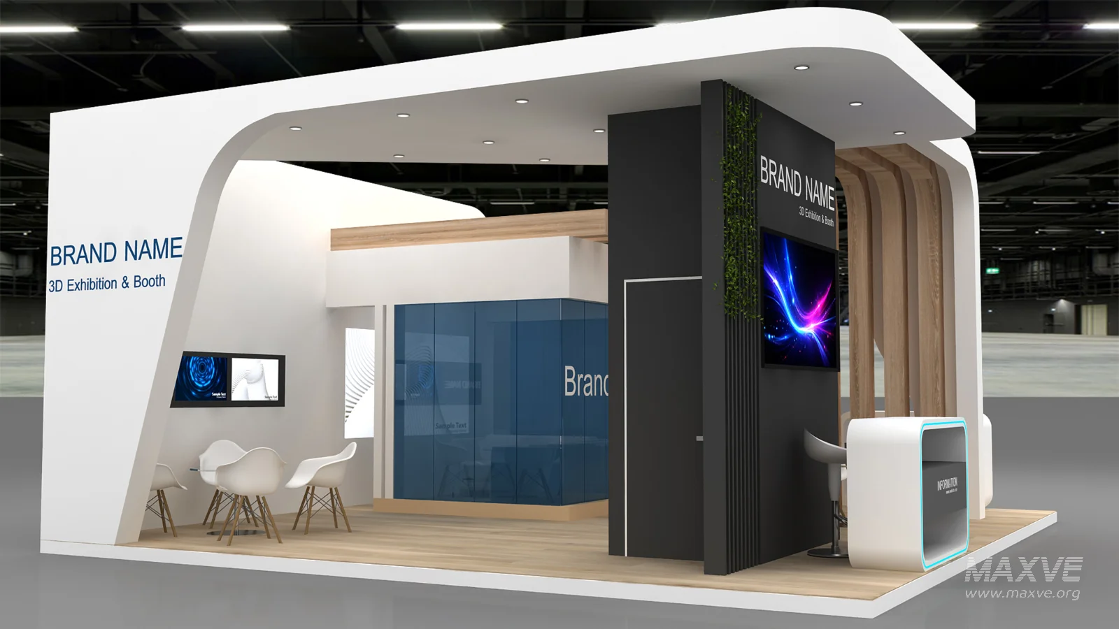Exhibition Booth 3D Model - Image 5