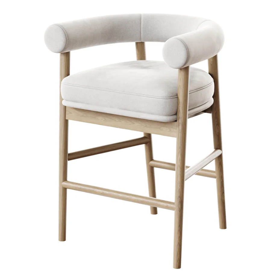 Spara Performance Vegan Leather Counter Stool - Image 4