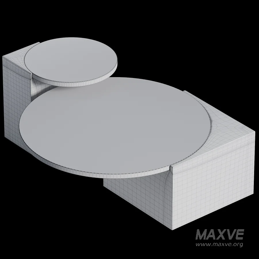 Oraine Travertine Coffee Table Set - Image 1