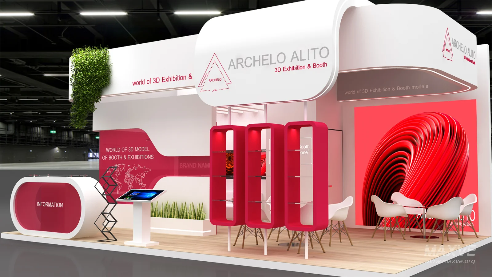 3D Exhibition Booth Model - Image 6
