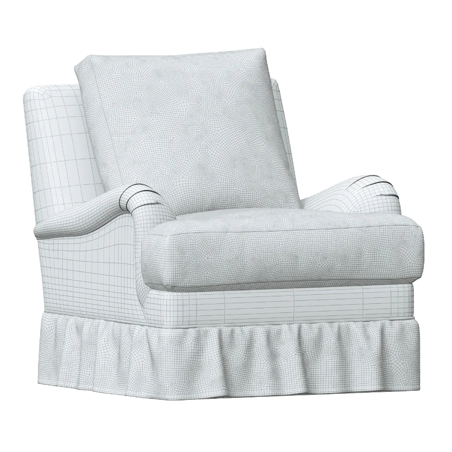 Aurora Ruffle Chair - Image 2