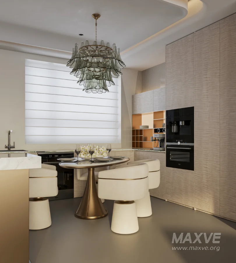 Luxury living room and dining room - Image 7