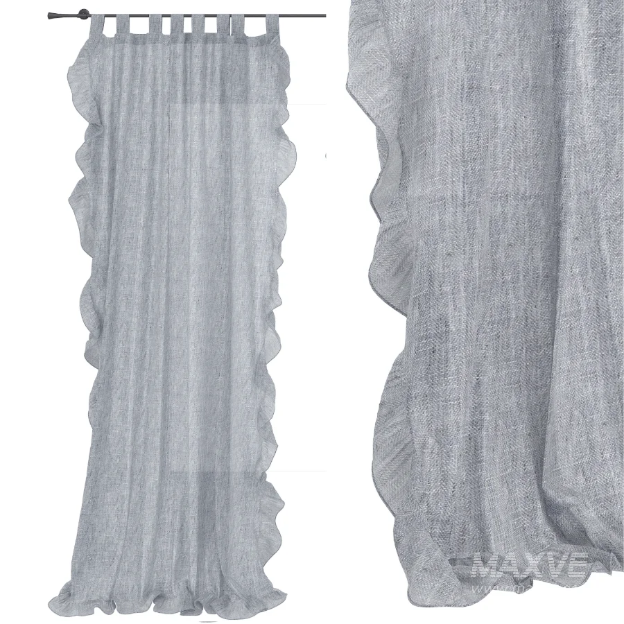 Curtains with ruffles Interstil Epilog cornice - Image 5