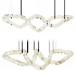 Designer Symmetrical Alabaster Pendant Chandelier - Thumbnail 1
