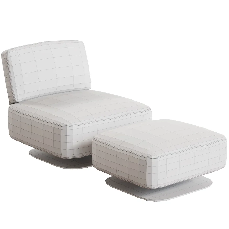 Minotti Saki armchair - Image 5