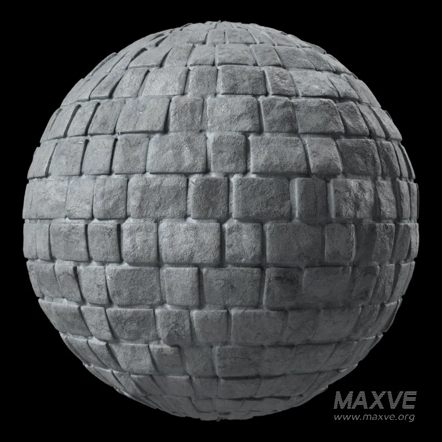 D318 Decorative Slat Stone wall – Sbsar Pbr 4k Seamless - Image 5