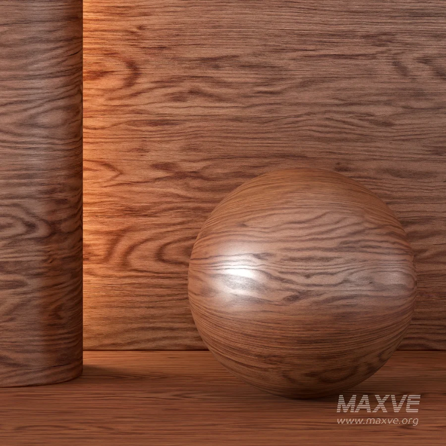 Wood Material 03 – Palisander Santos Veneer - Image 3