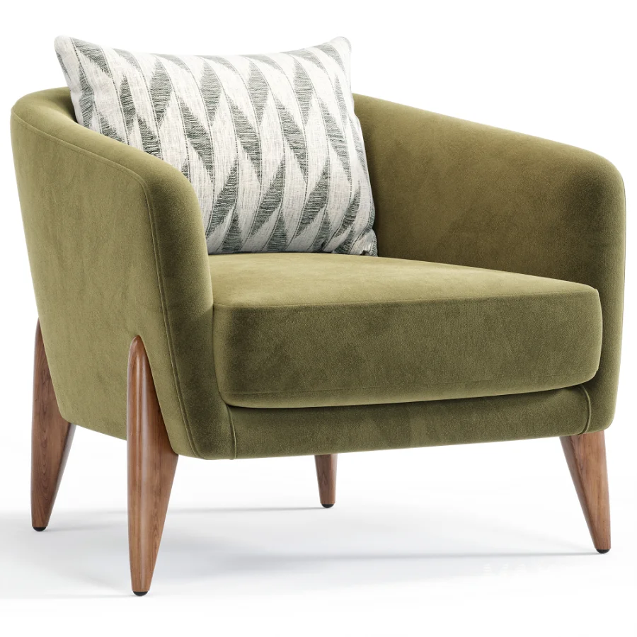 Delray Armchair By Westelm - Image 1