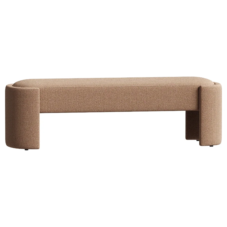 Blaine Sleek And Stylish Long Shaped Bench - Image 1