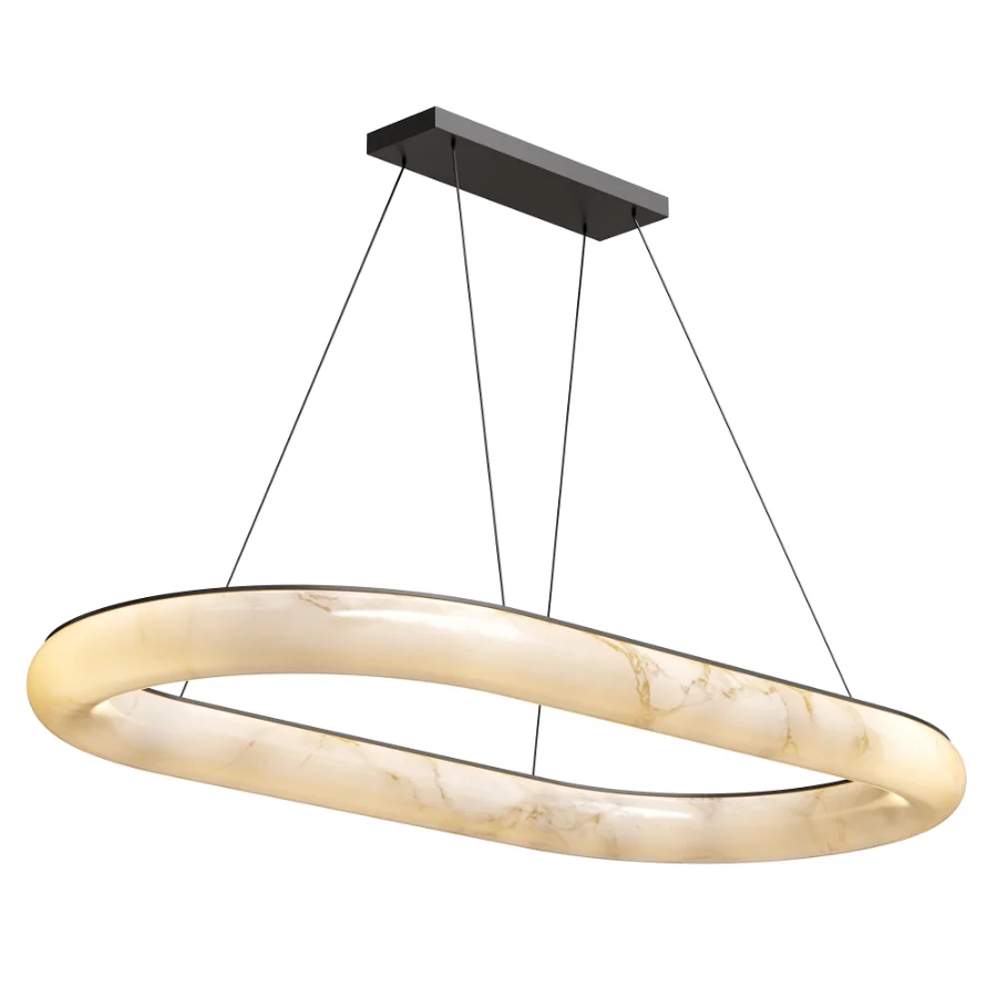 Rh Rivage Lisse Oval Chandelier - Image 1