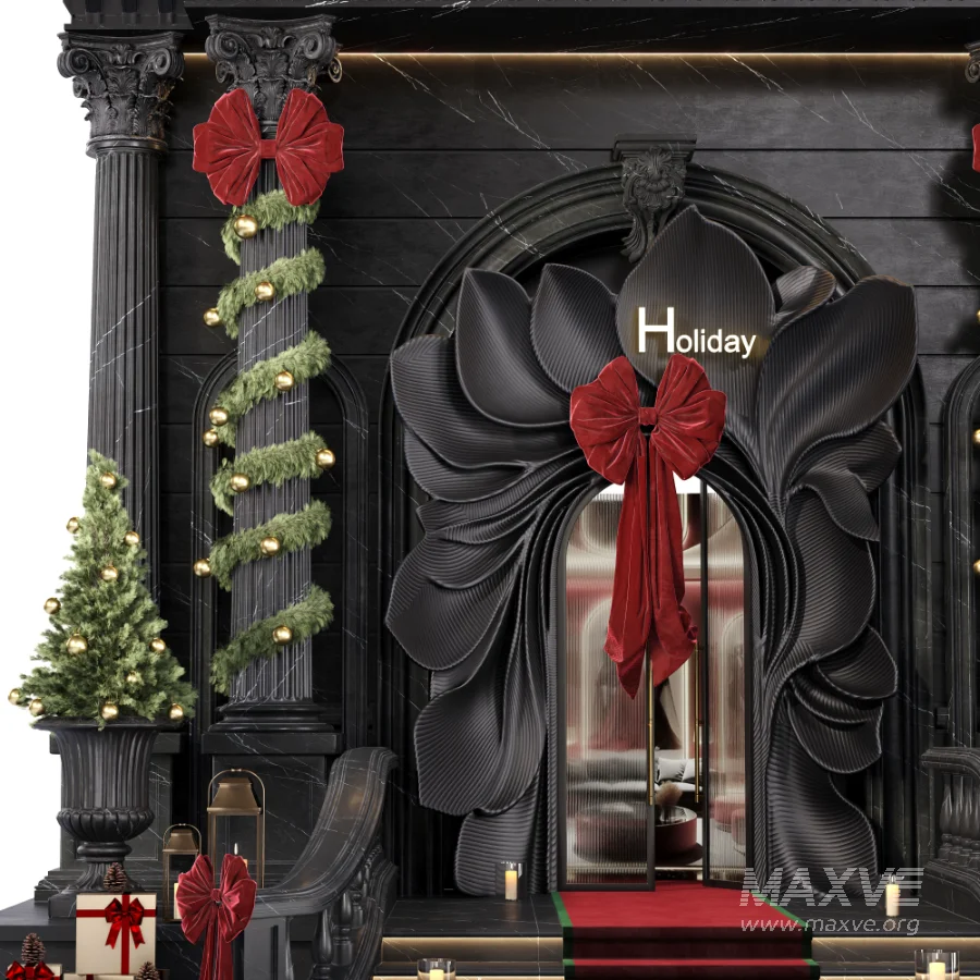 Christmas Entrance Decoration 02 - Image 2