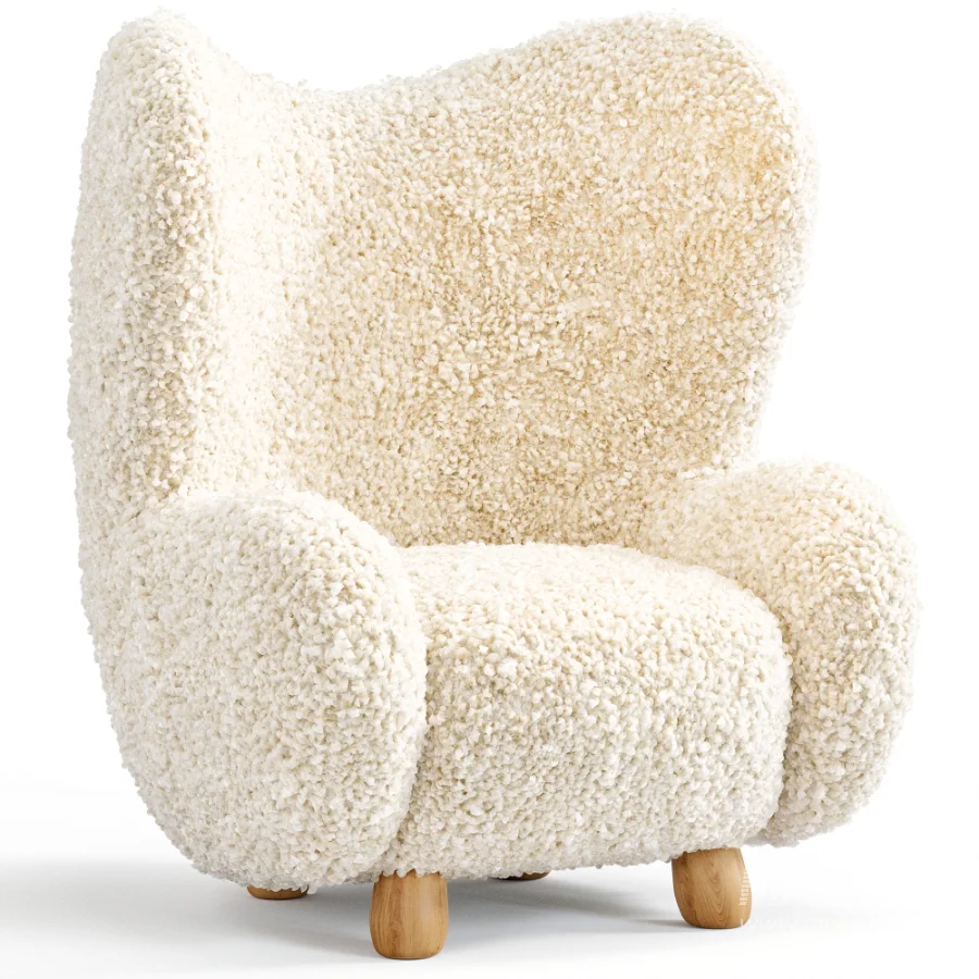 Clifford Armchair By Pierre Yovanovitch - Image 4