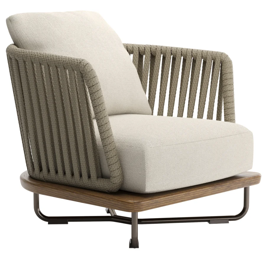 Sunray Outdoor Armchair - Image 4