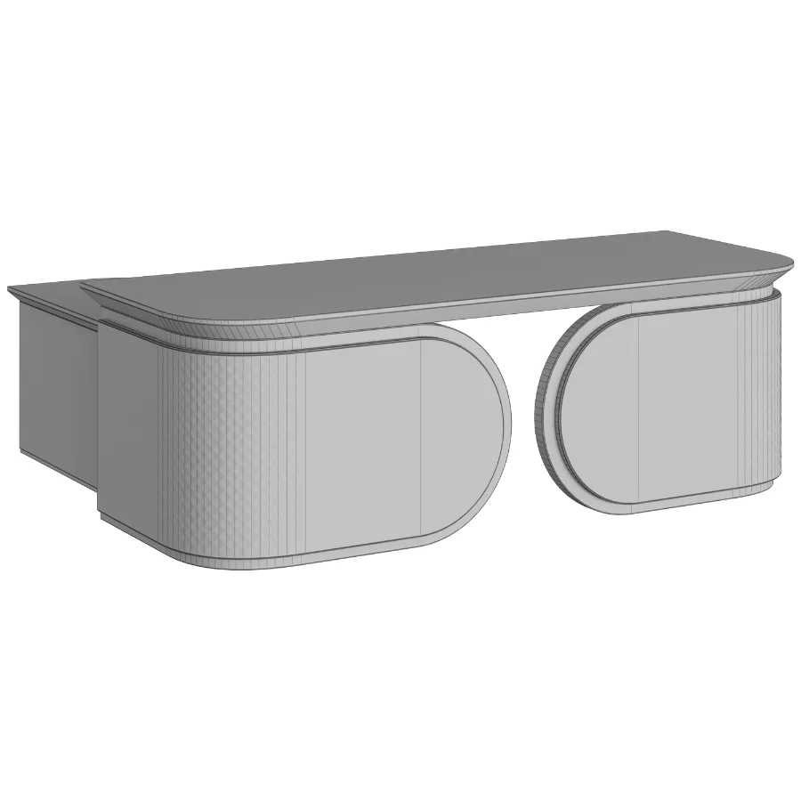 Luxury Executive Office Desk 02 - Image 5