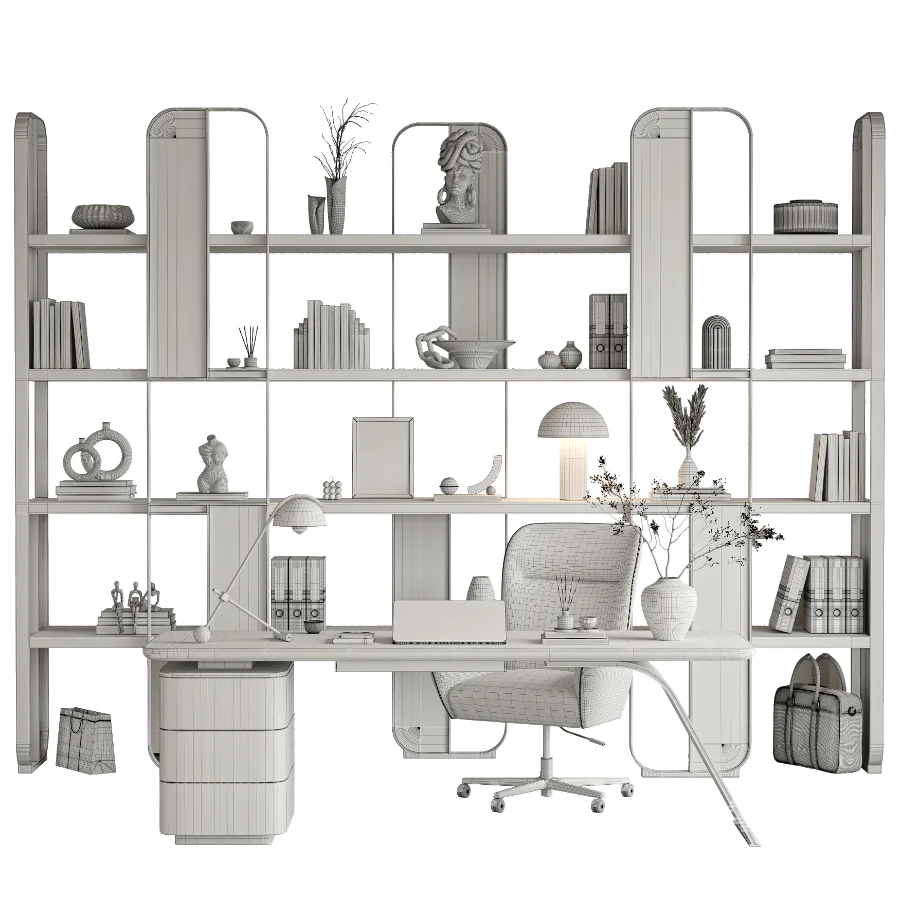 Boss Desk – Office Furniture 08 - Image 2