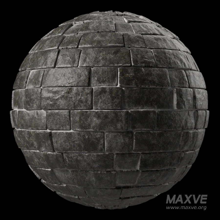 D321 Decorative Slat Stone wall – Sbsar Pbr 4k Seamless - Image 5