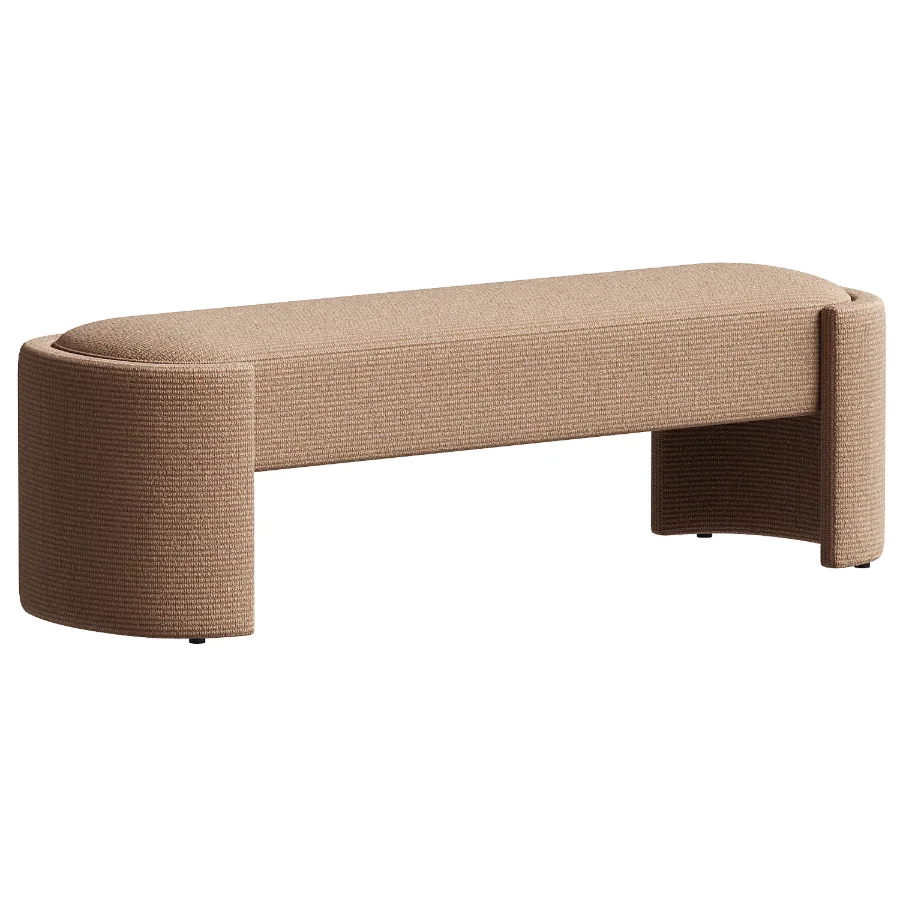 Blaine Sleek And Stylish Long Shaped Bench - Image 4