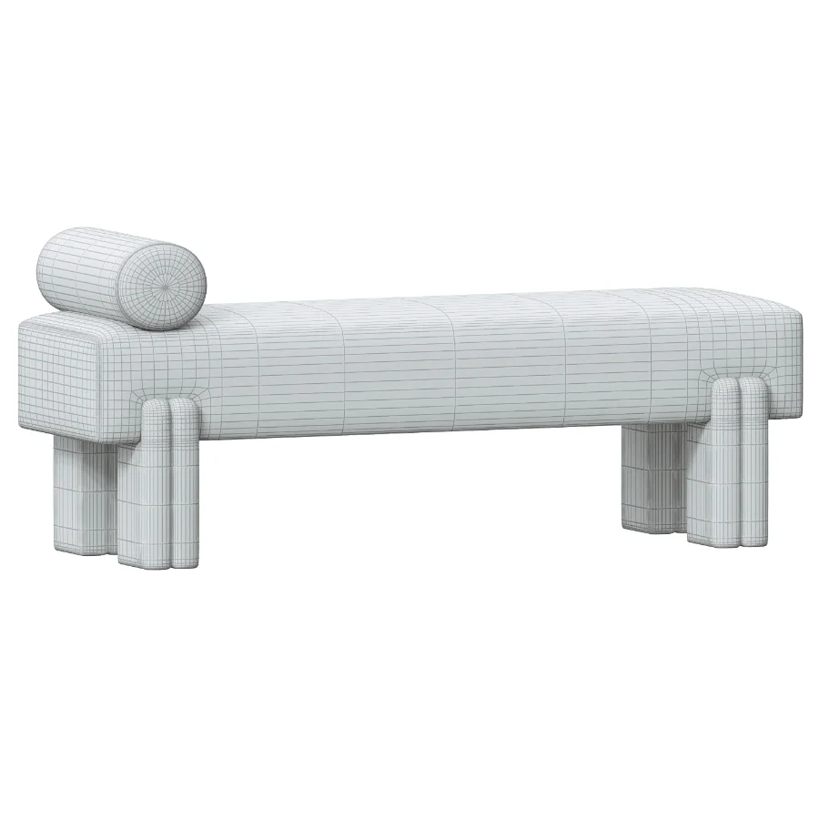 Bulwell Long Bedroom Bench - Image 1