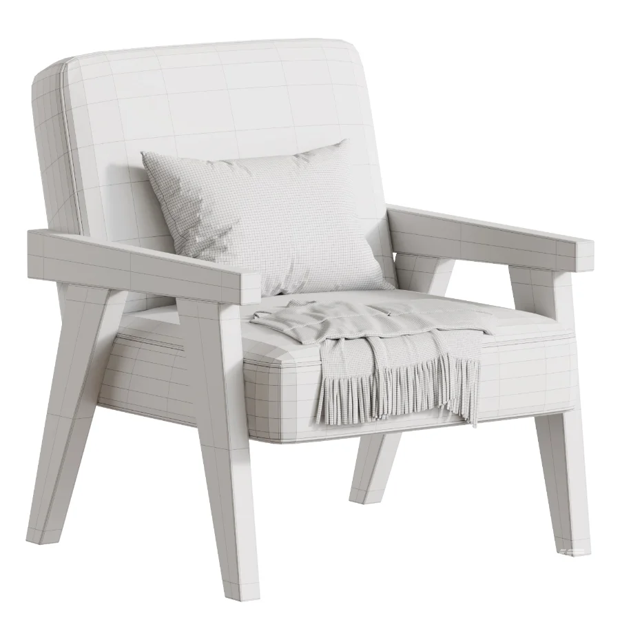 Zara Home The walnut armchair - Image 5