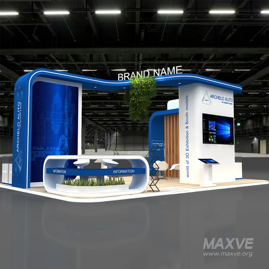 booth stand exhibition - Image 1