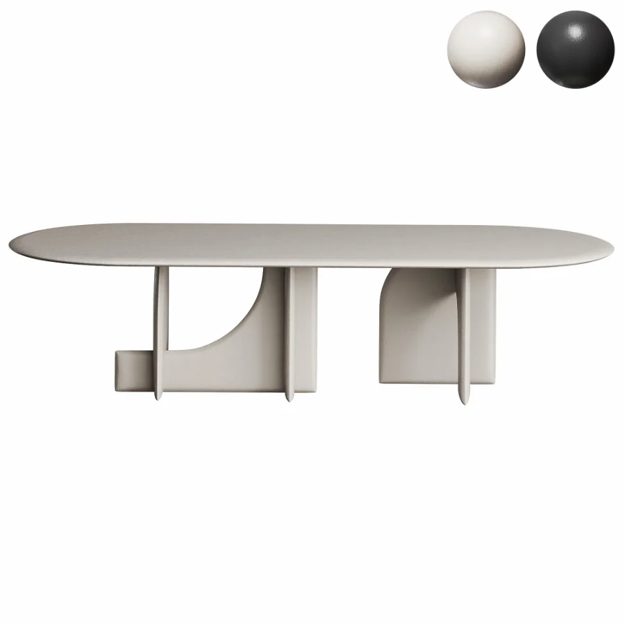 Selce-T Refectory Table 300 By Gallottiradice - Image 1