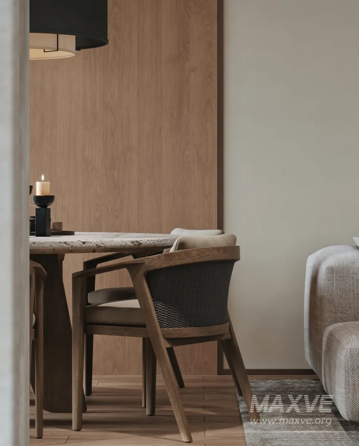 Japanese living and dining room - Image 8